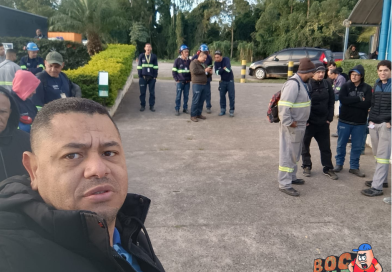 Sindicato Boca Dura está presente na DSM, em Mairinque, dialogando com trabalhadores da Engecomp
