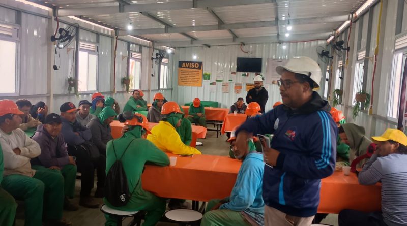 Sindicato Boca Dura participa de DDS no canteiro de obras da MRV