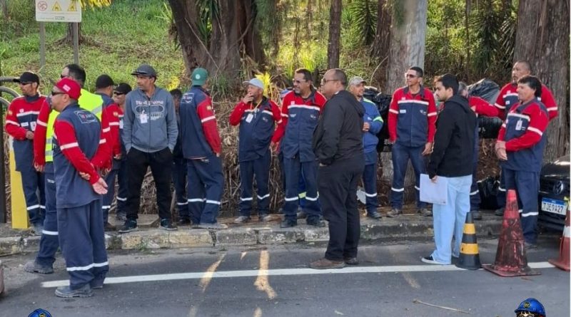 Sindicato Bocadura realiza assembleia com trabalhadores da Texian na Vibra Barueri